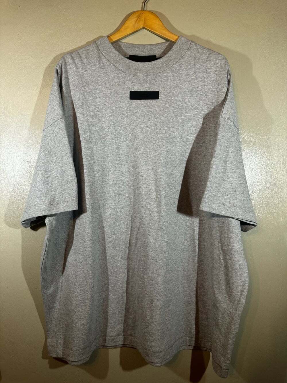 Essentials Fear of God T-Shirt Grey Cotton Oversized Tee